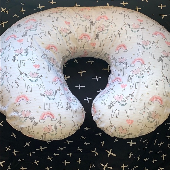unicorn boppy pillow cover